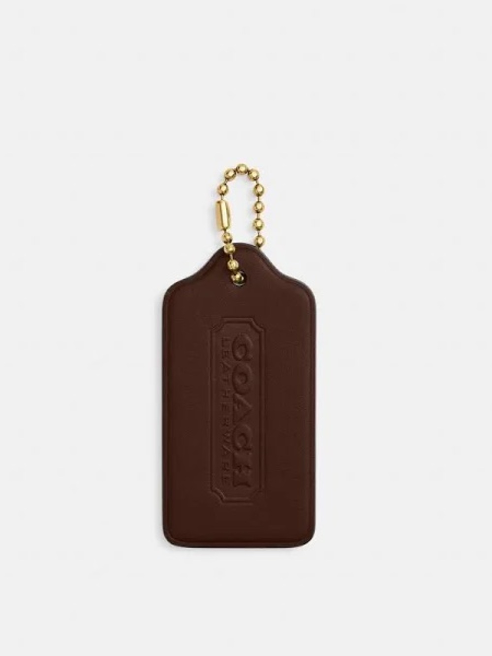 COACH XL Hangtag Bag Charm NWT